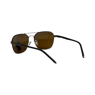 Ray - Ban Aviator Sunglasses 🕶️ | Black Frame with Brown Lenses - MASTERPIECE