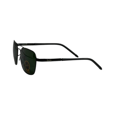Ray - Ban Aviator Sunglasses 🕶️ | Black Frame with G15 Green Lenses - MASTERPIECE