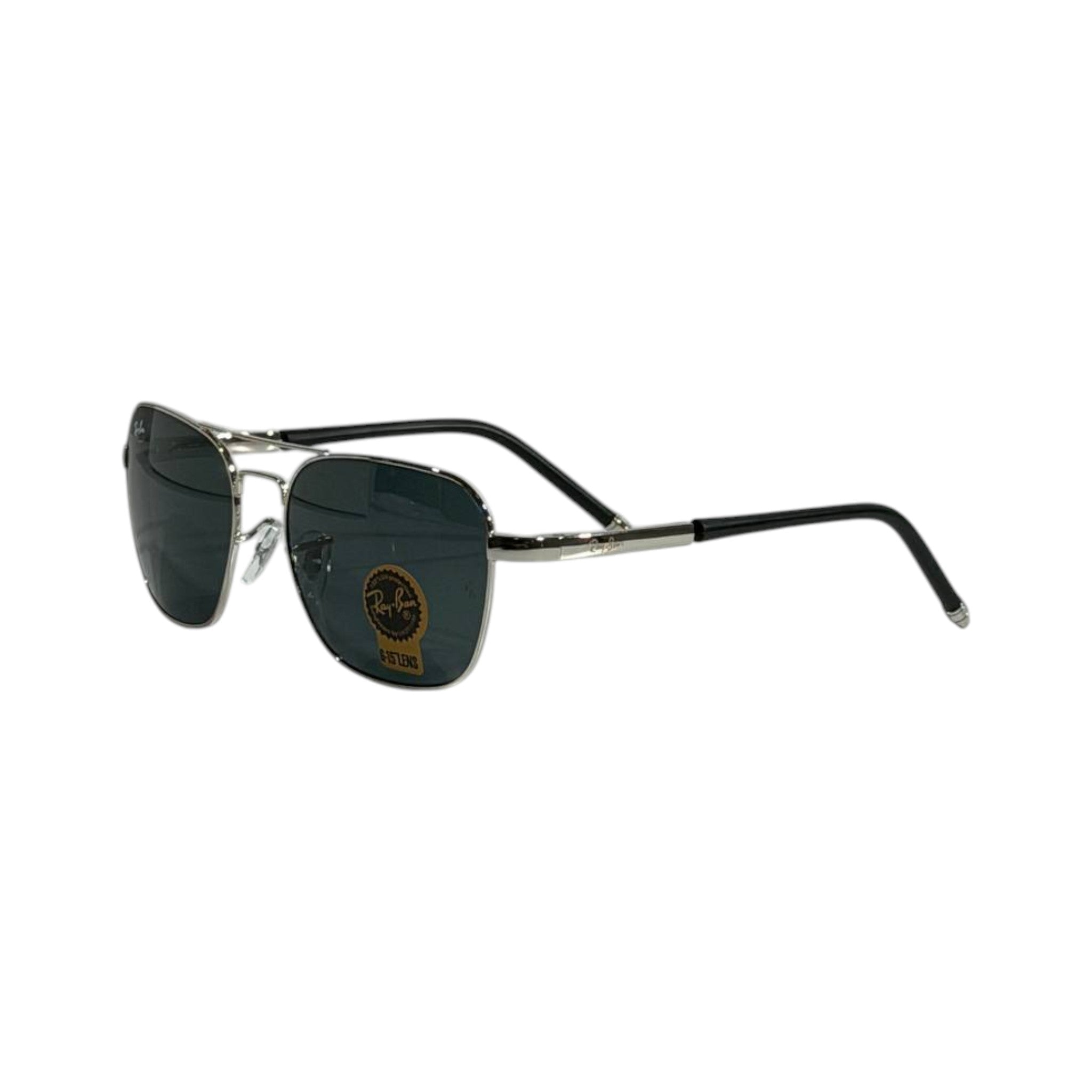Ray - Ban Aviator Sunglasses 🕶️ | Silver Frame with Dark Lenses - MASTERPIECE