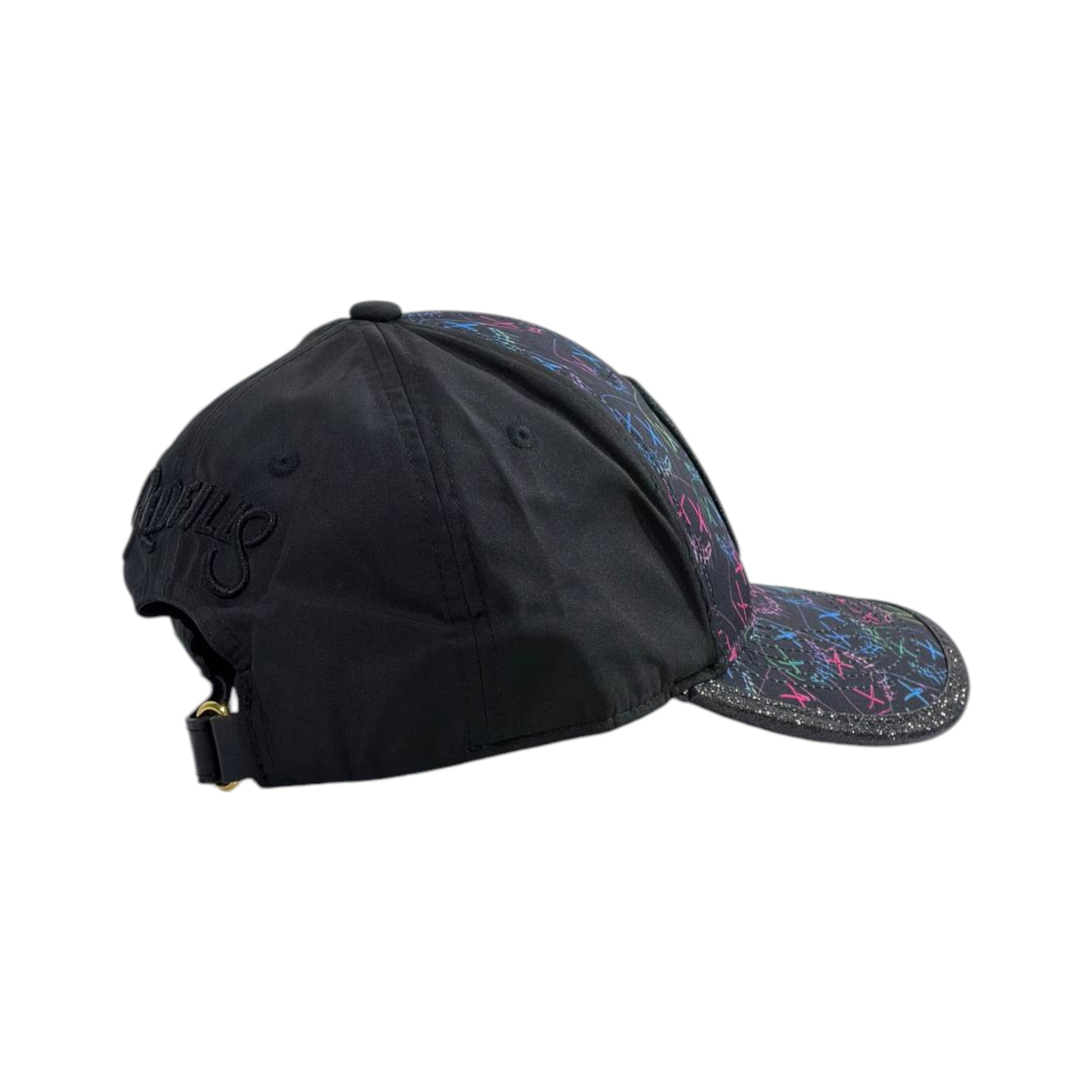 🧢 Redfills Neon Sketch Cap | Holographic Patch Streetwear Edition 🌈🔥 - MASTERPIECE