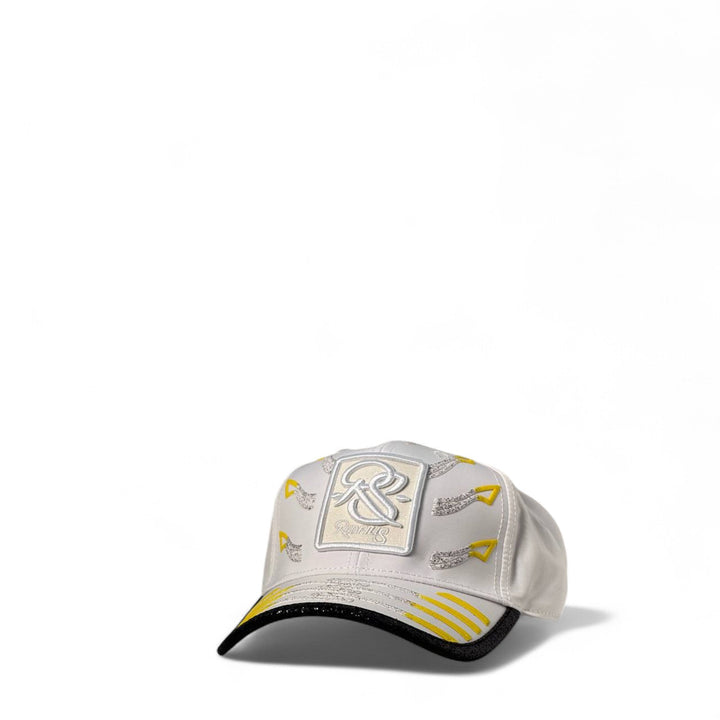 Redfills Signature Logo Cap — White & Yellow