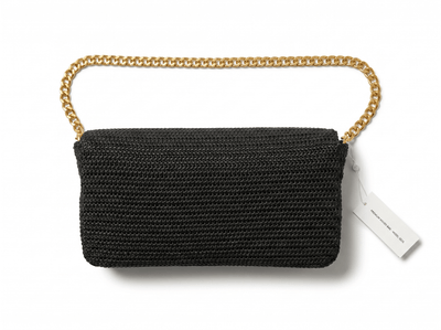 🖤 Saint Laurent Kate Tassel Chain Bag – Black Raffia Glam Edition ✨ - MASTERPIECE