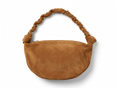 🤎 Saint Laurent Le 5 À 7 Suede Hobo Bag – Camel Brown Luxury Edition ✨ - MASTERPIECE