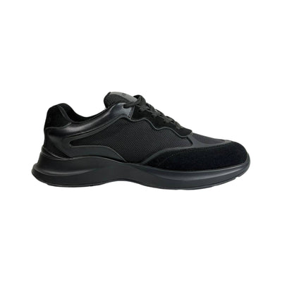 Salvatore Ferragamo All Black Sneakers – Luxury Modern Comfort Trainers 🖤👟 - MASTERPIECE