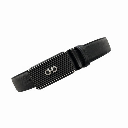Salvatore Ferragamo Luxury Black Belt 120CM – Signature Gancini Buckle Premium Belt ✨🖤 - MASTERPIECE