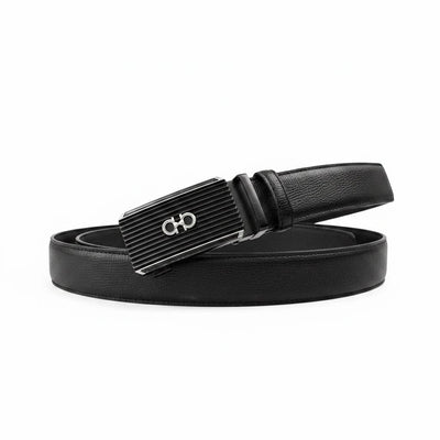Salvatore Ferragamo Luxury Black Belt 120CM – Signature Gancini Buckle Premium Belt ✨🖤 - MASTERPIECE