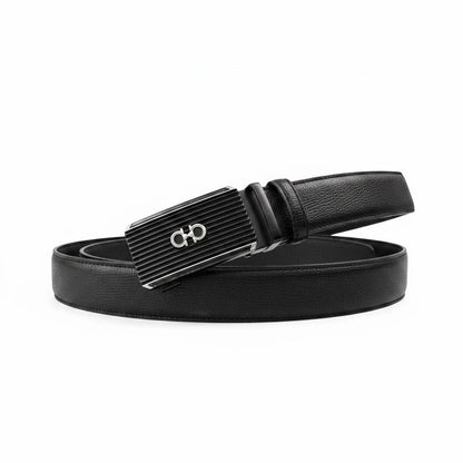 Salvatore Ferragamo Luxury Black Belt 120CM – Signature Gancini Buckle Premium Belt ✨🖤 - MASTERPIECE
