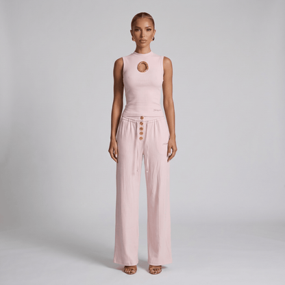 : Schiaparelli Blush Pink Gold Ring Lounge Set 🩷✨💛🔥 - MASTERPIECE