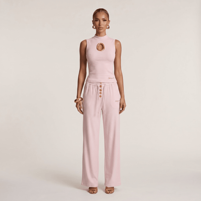 : Schiaparelli Blush Pink Gold Ring Lounge Set 🩷✨💛🔥 - MASTERPIECE