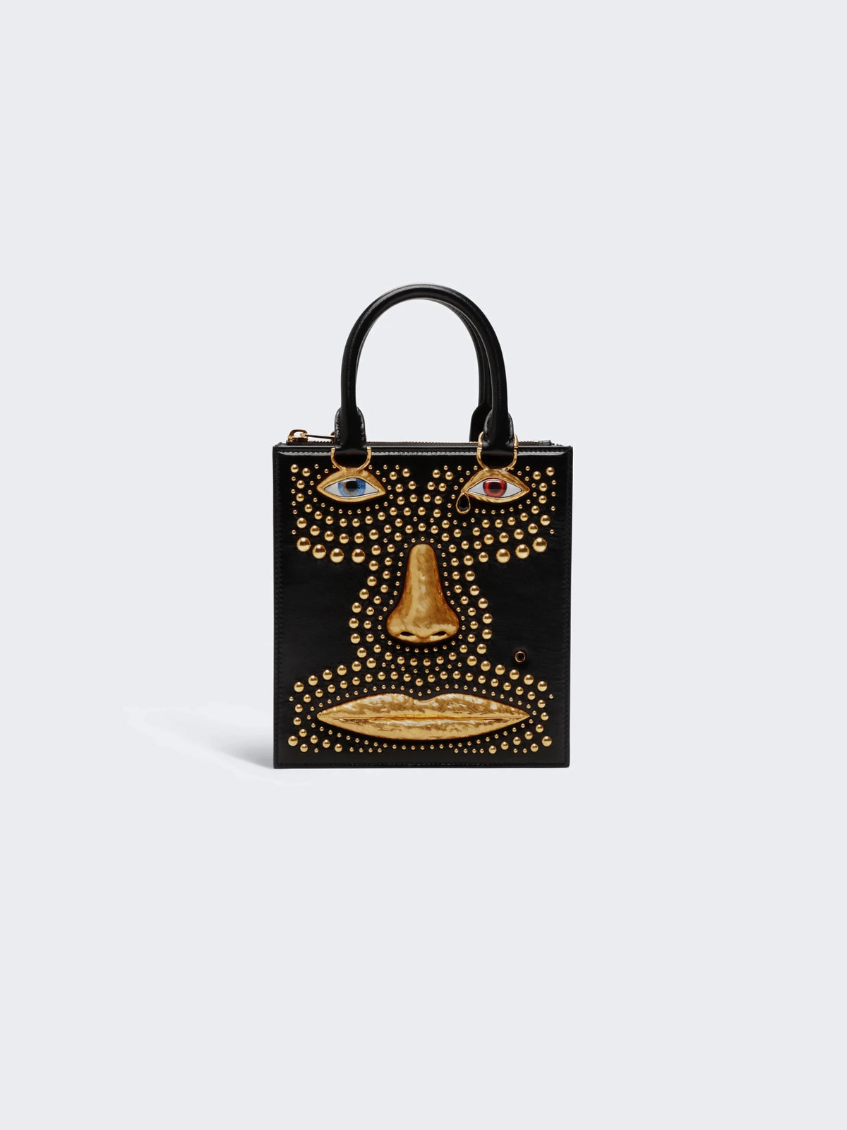 Schiaparelli Box Bag – Black Studded 👁️🖤limited edition - MASTERPIECE