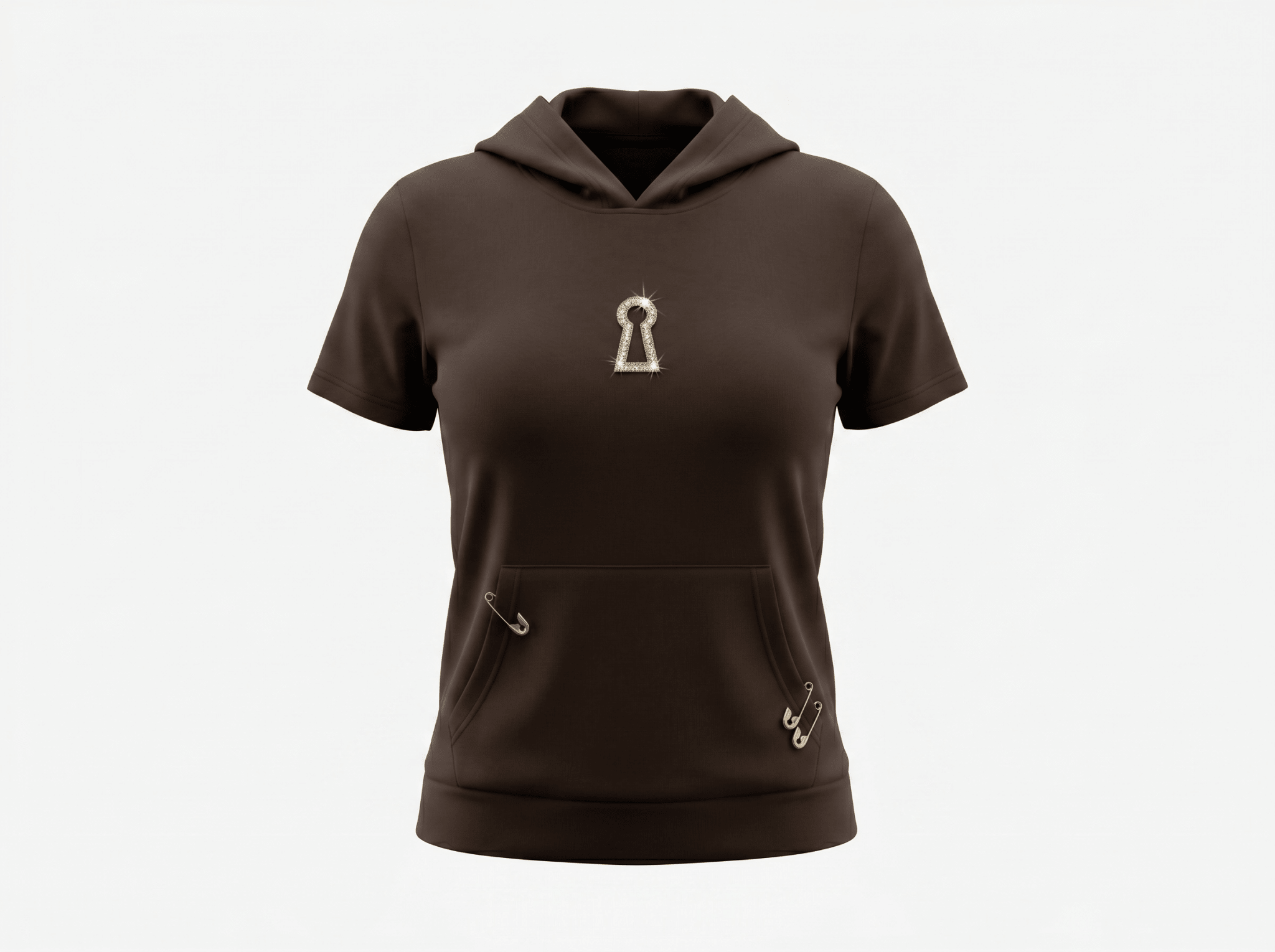 Schiaparelli Chocolate Brown Keyhole Tracksuit Set 🤎🔑✨🔥 - MASTERPIECE