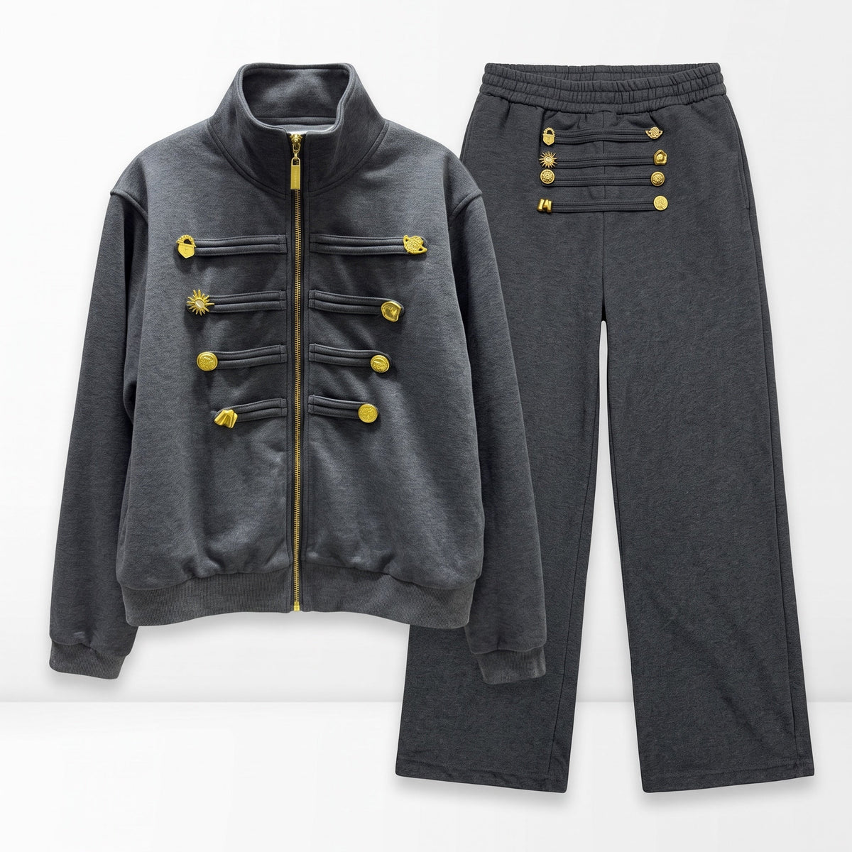 Schiaparelli Military set – Charcoal