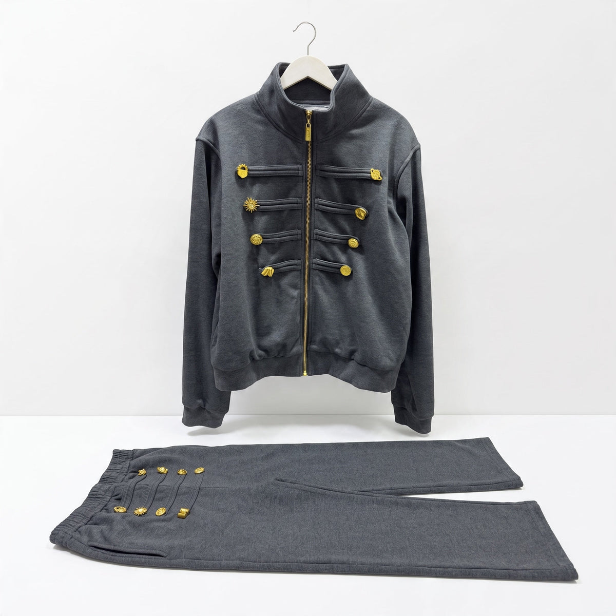 Schiaparelli Military set – Charcoal - MASTERPIECE