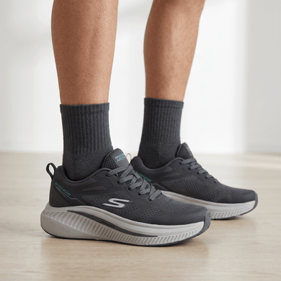 🩶 Skechers Arch Fit Walking Shoes – Charcoal Grey - MASTERPIECE