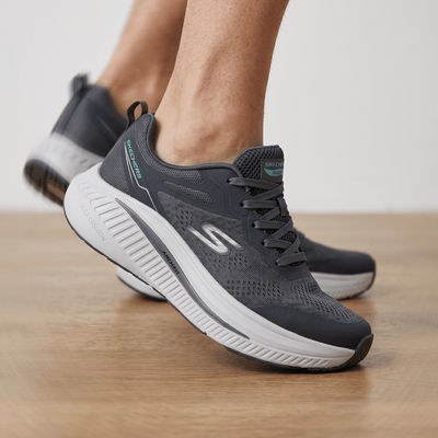 🩶 Skechers Arch Fit Walking Shoes – Charcoal Grey - MASTERPIECE
