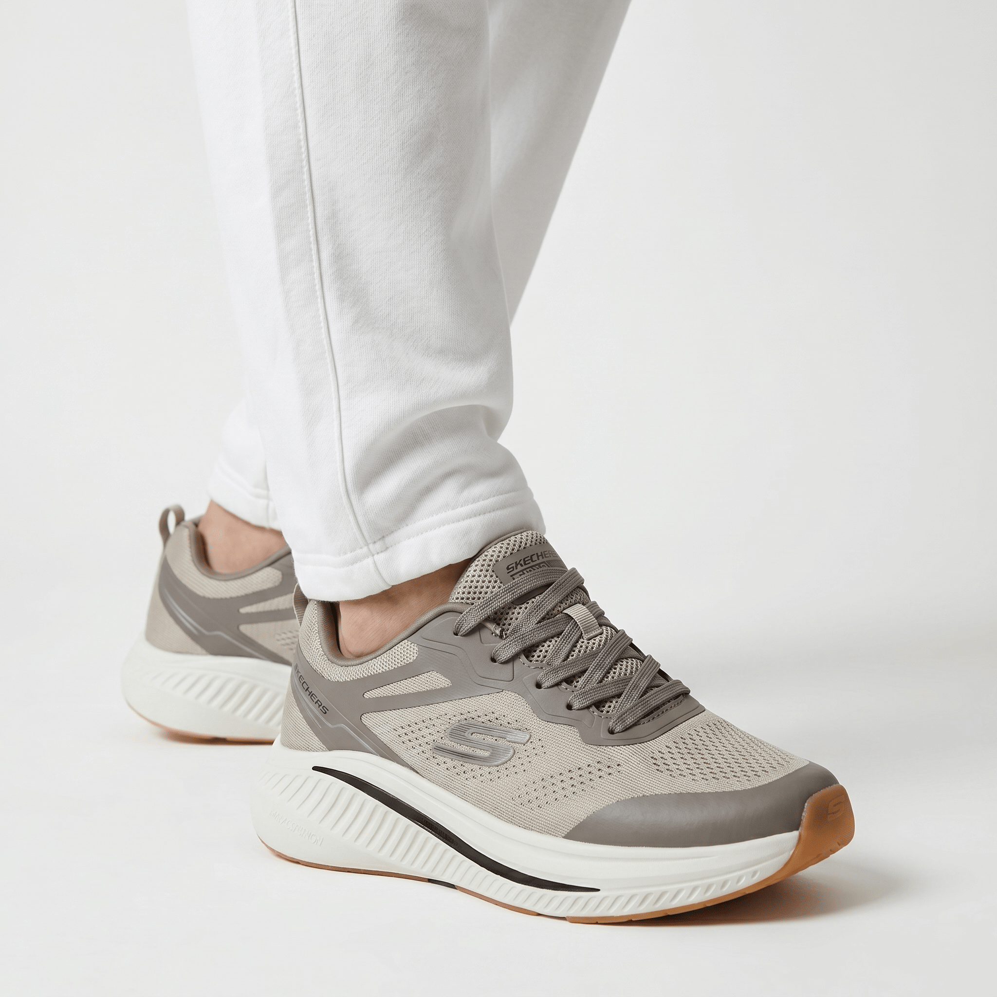 🤎 Skechers Arch Fit Walking Shoes – Taupe - MASTERPIECE