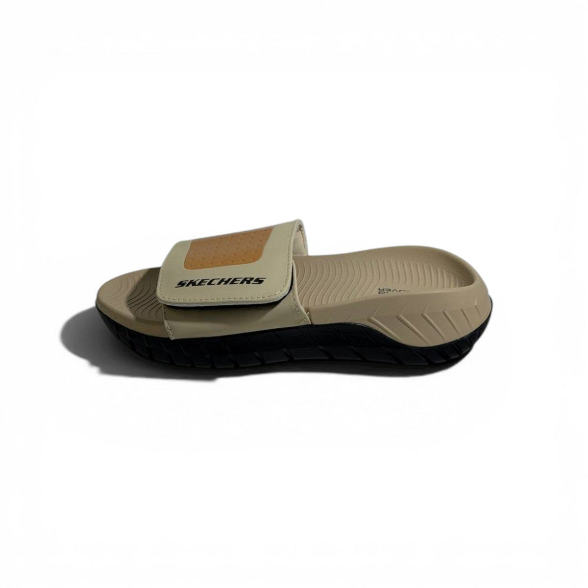 🤍✨ Skechers Comfort Slides – Beige & Tan Edition | Everyday Style & Cushioning - MASTERPIECE