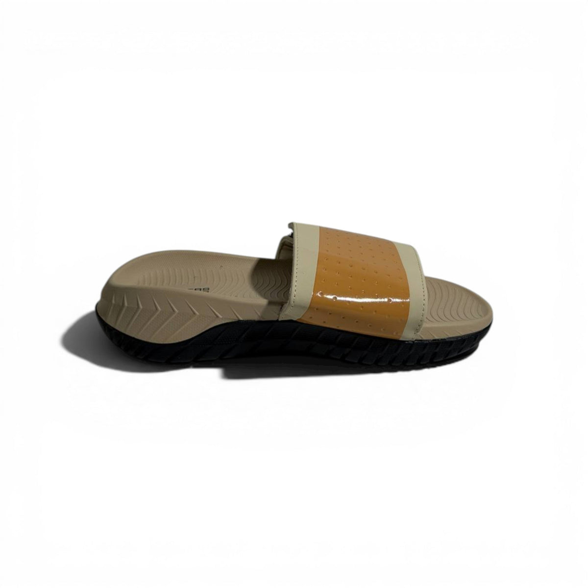 🤍✨ Skechers Comfort Slides – Beige & Tan Edition | Everyday Style & Cushioning - MASTERPIECE