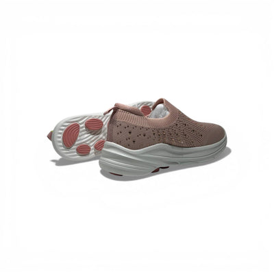 Skechers Crystal Slip-On Sneakers – Blush Pink Sparkle Comfort Shoes ✨👟 | Lightweight Breathable Walking Trainers - MASTERPIECE
