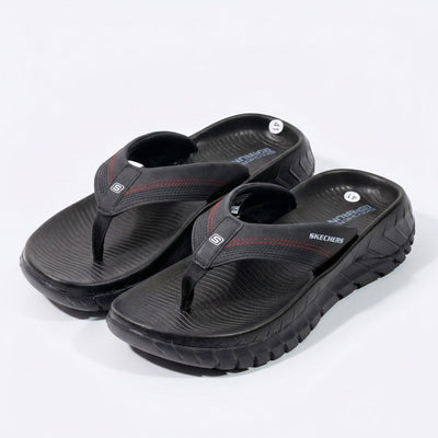 ⚫ Skechers GoRun Performance Flip Flops | Lightweight Cushioned Comfort 👣 - MASTERPIECE