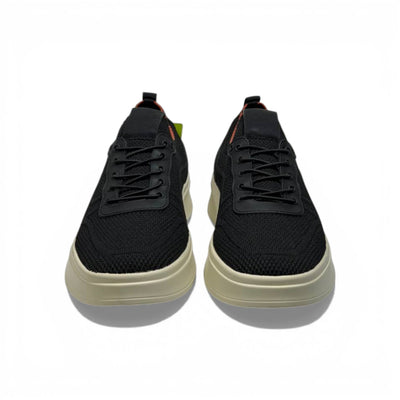 Skechers Knit Comfort Sneakers – Black Lightweight Walking Shoes 👟🖤 | Breathable Everyday Trainers - MASTERPIECE