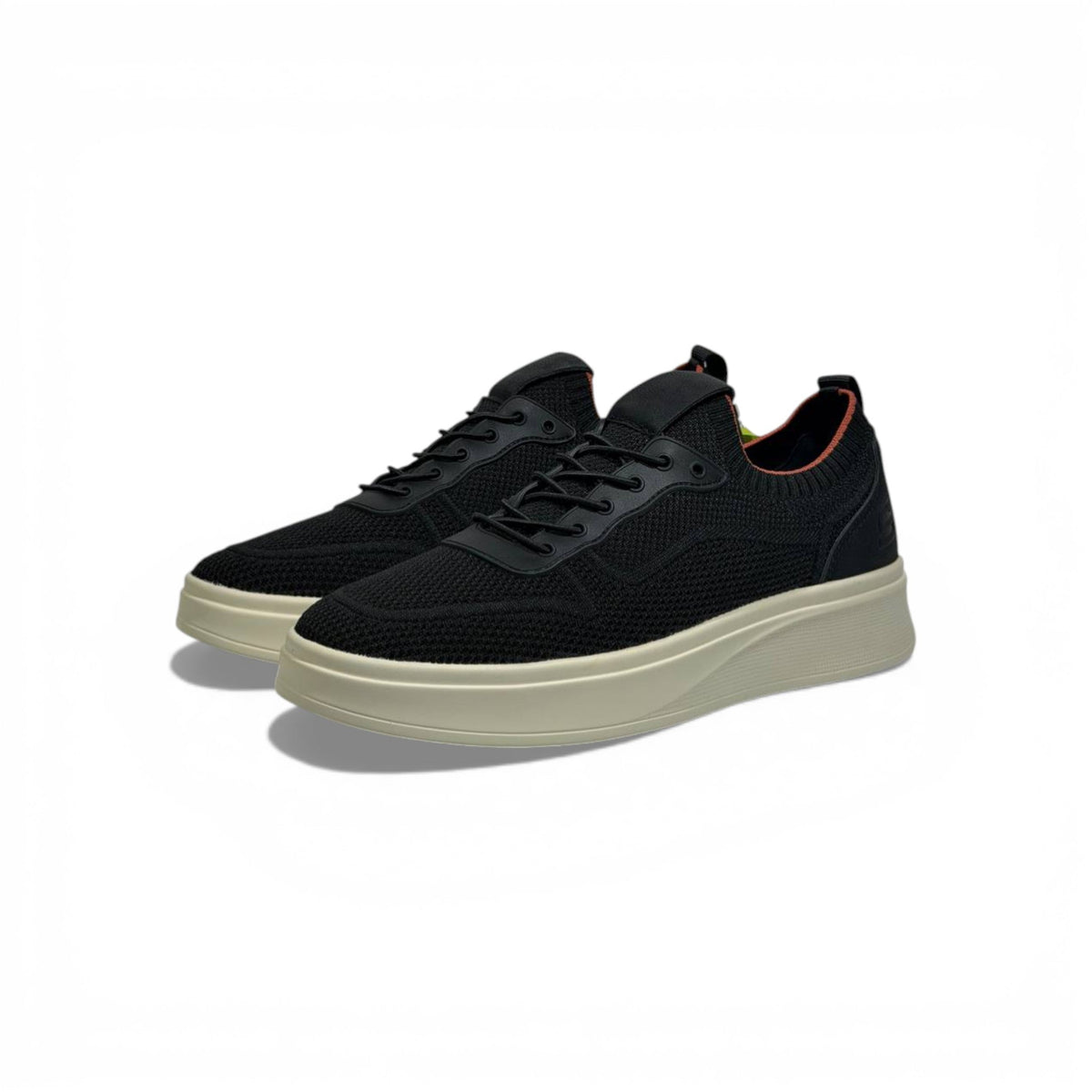 Skechers Knit Comfort Sneakers – Black Lightweight Walking Shoes 👟🖤 | Breathable Everyday Trainers - MASTERPIECE