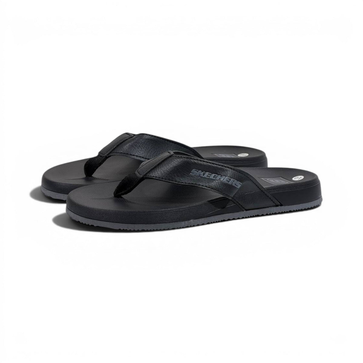 🖤 Skechers Men’s Classic Comfort Flip Flops ✨ - MASTERPIECE
