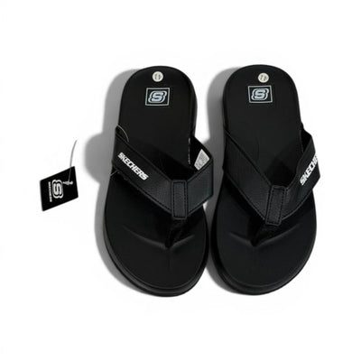 🖤 Skechers Men’s Everyday Comfort Flip Flops ✨ - MASTERPIECE