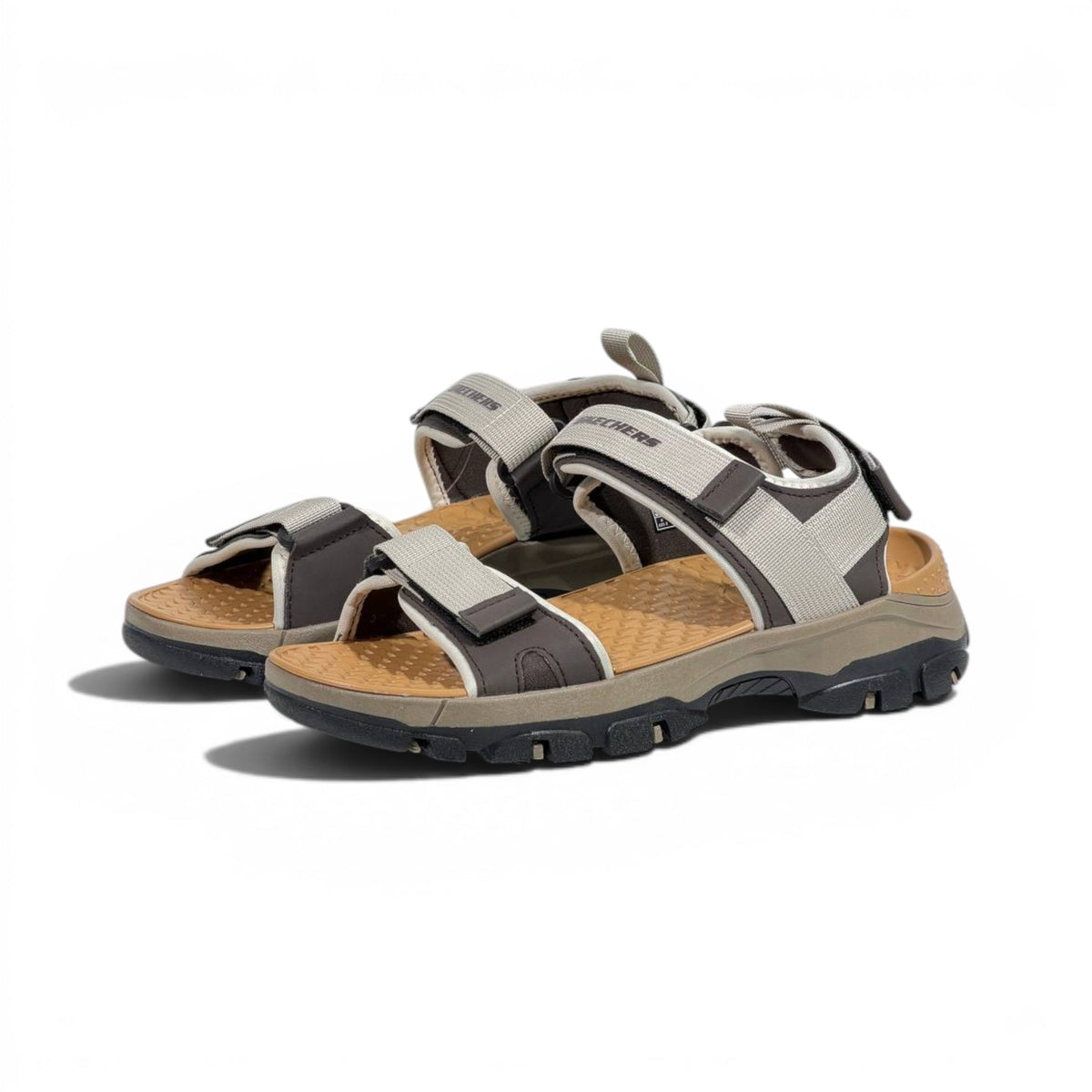 Skechers Rugged Outdoor Comfort Sandals – Adjustable Lightweight Trekking Sandals For Men 🏕️👣 - MASTERPIECE
