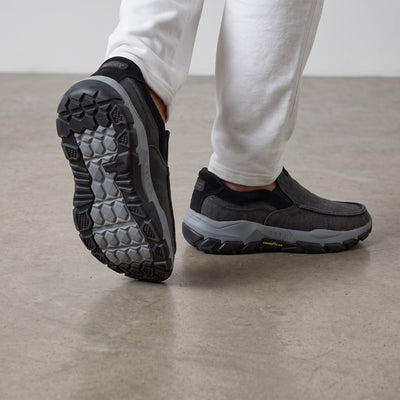 Skechers Slip-On Trainer – Charcoal Grey 👟 - MASTERPIECE