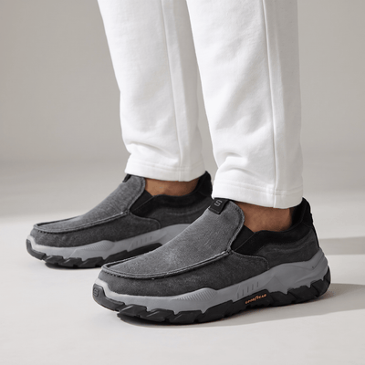 Skechers Slip-On Trainer – Charcoal Grey 👟 - MASTERPIECE