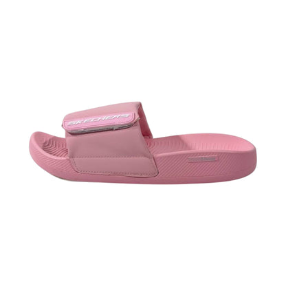 💗 Skechers Ultra Comfort Adjustable Slide Sandals – Pink ☁️✨ - MASTERPIECE