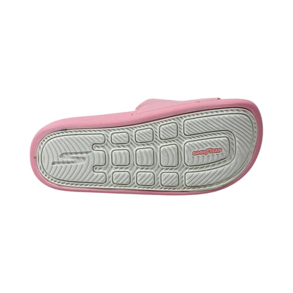 💗 Skechers Ultra Comfort Adjustable Slide Sandals – Pink ☁️✨ - MASTERPIECE