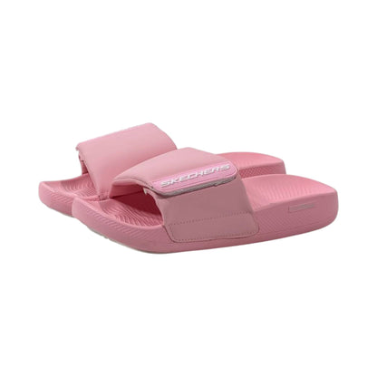 💗 Skechers Ultra Comfort Adjustable Slide Sandals – Pink ☁️✨ - MASTERPIECE