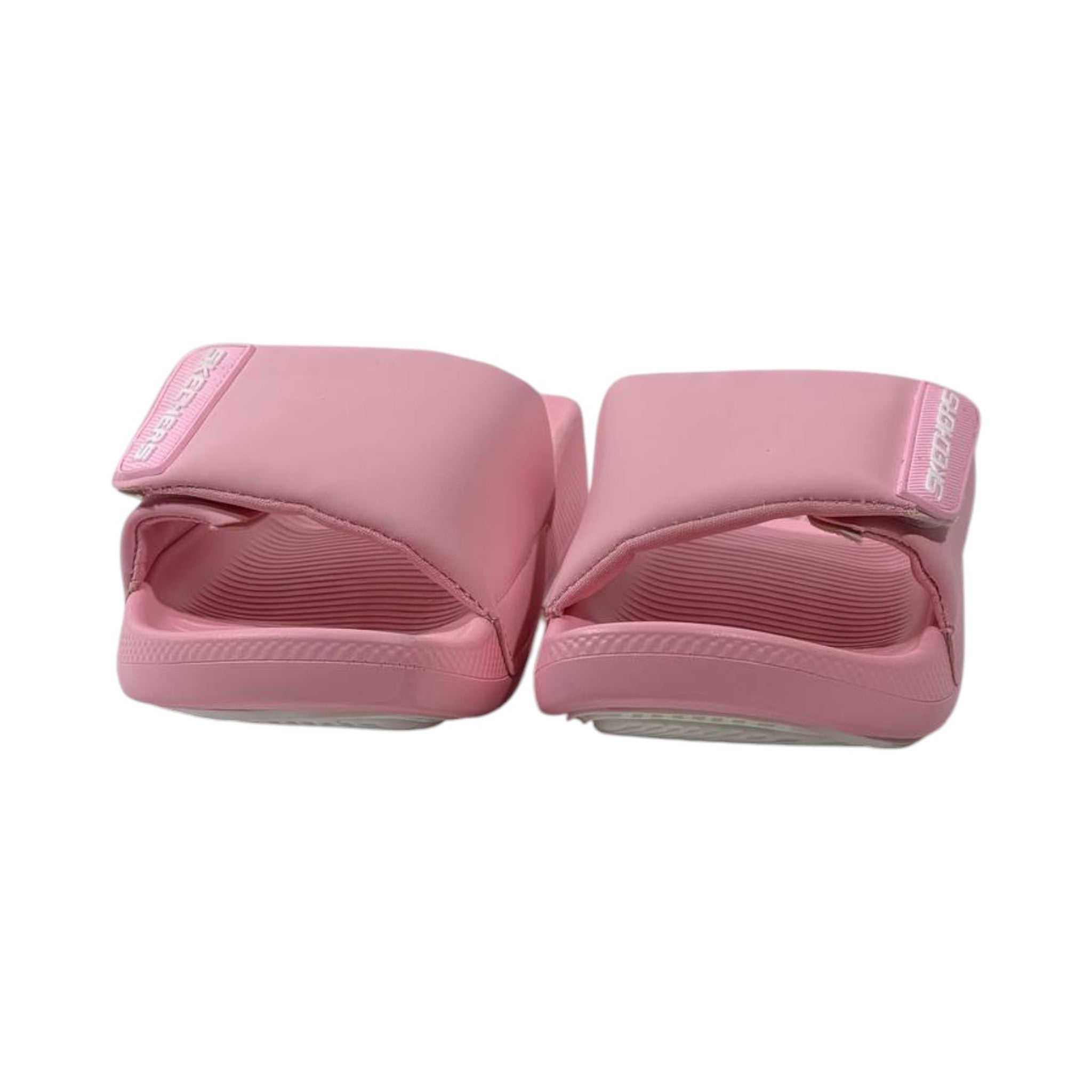 💗 Skechers Ultra Comfort Adjustable Slide Sandals – Pink ☁️✨ - MASTERPIECE