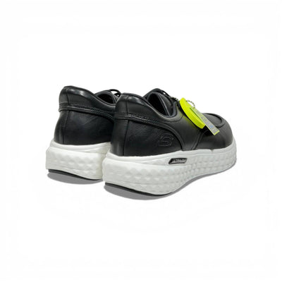 Skechers Ultra Light Leather Sneakers – Black Classic Comfort Shoes 🖤👞 | Lightweight Casual Walking Shoes - MASTERPIECE