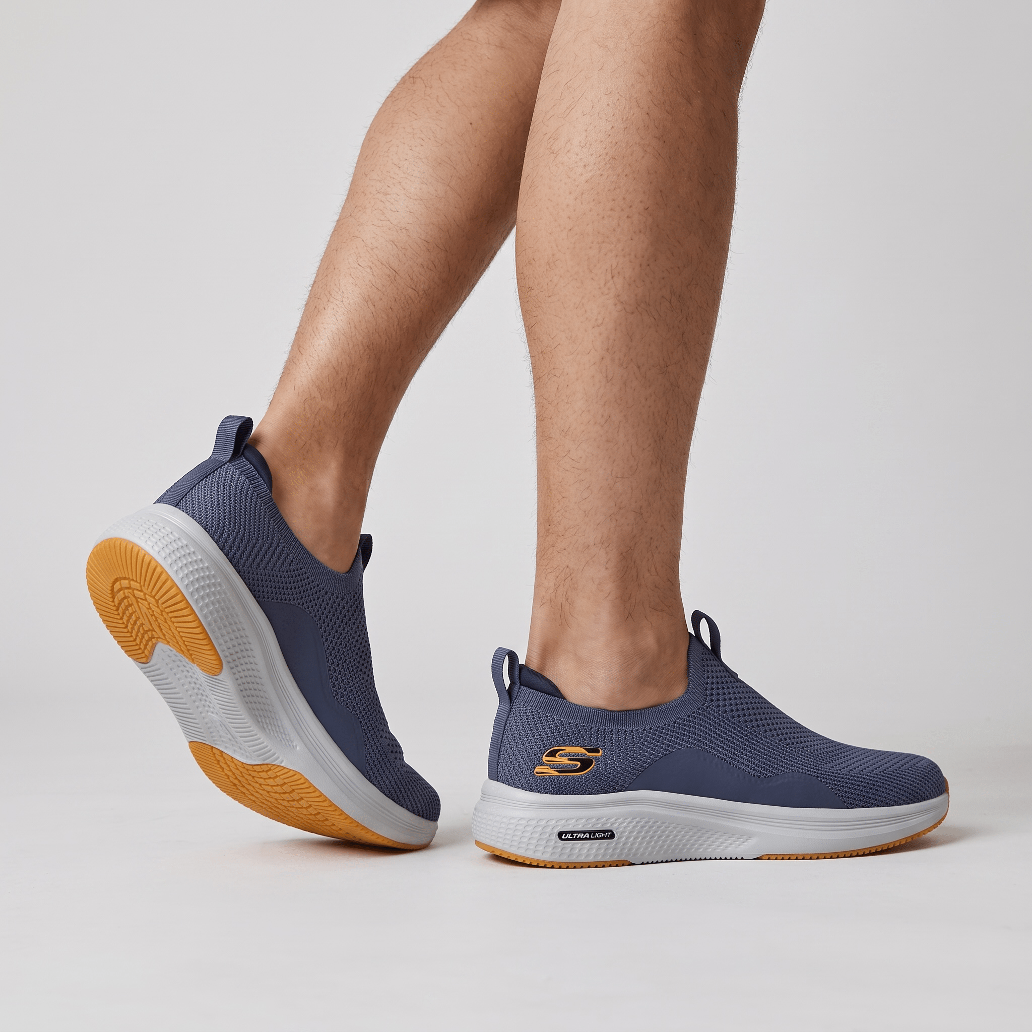 👟 Skechers Ultra Light Slip-On Sneakers – Slate Blue - MASTERPIECE