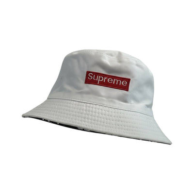 🔄 Supreme Reversible Bucket Hat | Double Face Streetwear 🖤🤍 - MASTERPIECE