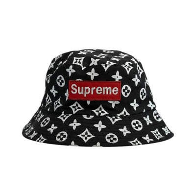 🔄 Supreme Reversible Bucket Hat | Double Face Streetwear 🖤🤍 - MASTERPIECE