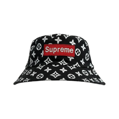 🔄 Supreme Reversible Bucket Hat | Double Face Streetwear 🖤🤍 - MASTERPIECE