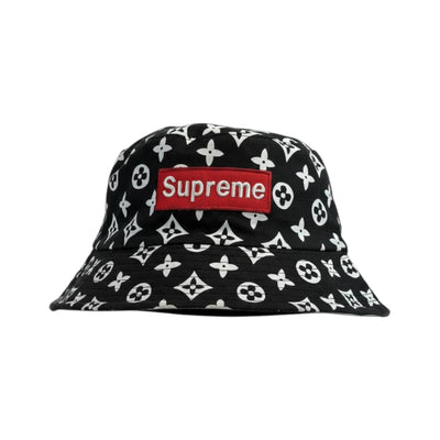 🔄 Supreme Reversible Bucket Hat | Double Face Streetwear 🖤🤍 - MASTERPIECE