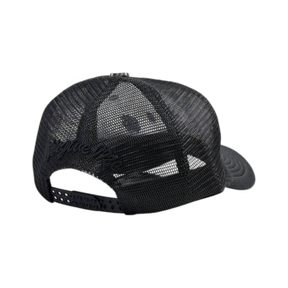 ⚫ Syna Trucker Cap | Black & White Streetwear Hat with Bold Graphic 🔥 - MASTERPIECE