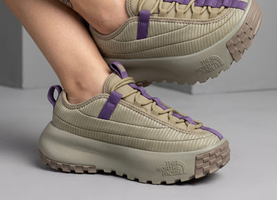 The North Face Trail Runner – Beige Purple 🥾💜 - MASTERPIECE