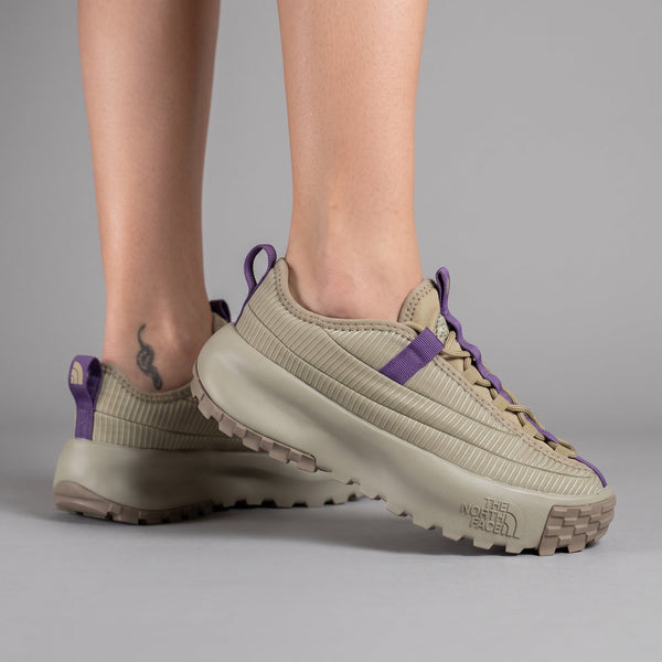 The North Face Trail Runner – Beige Purple 🥾💜