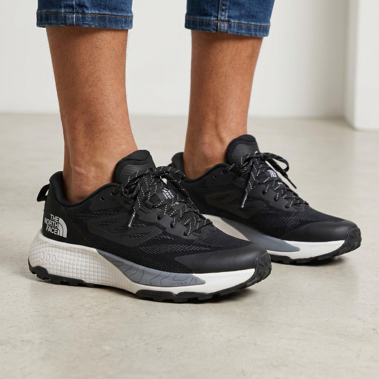 👟 The North Face VECTIV™ Trail Running Shoes – Black & White - MASTERPIECE