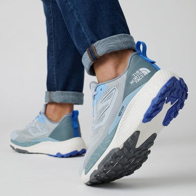 👟 The North Face VECTIV™ Trail Running Shoes – Grey & Blue - MASTERPIECE