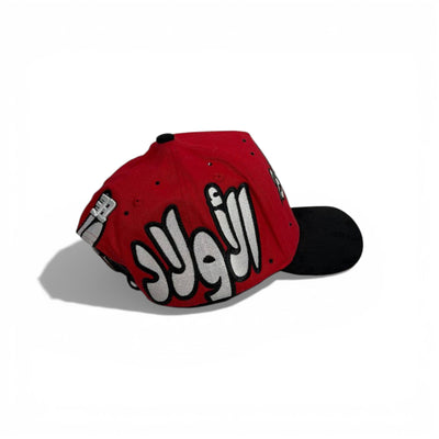 Thirty One Graphic Baseball Cap — Red & Black - MASTERPIECE