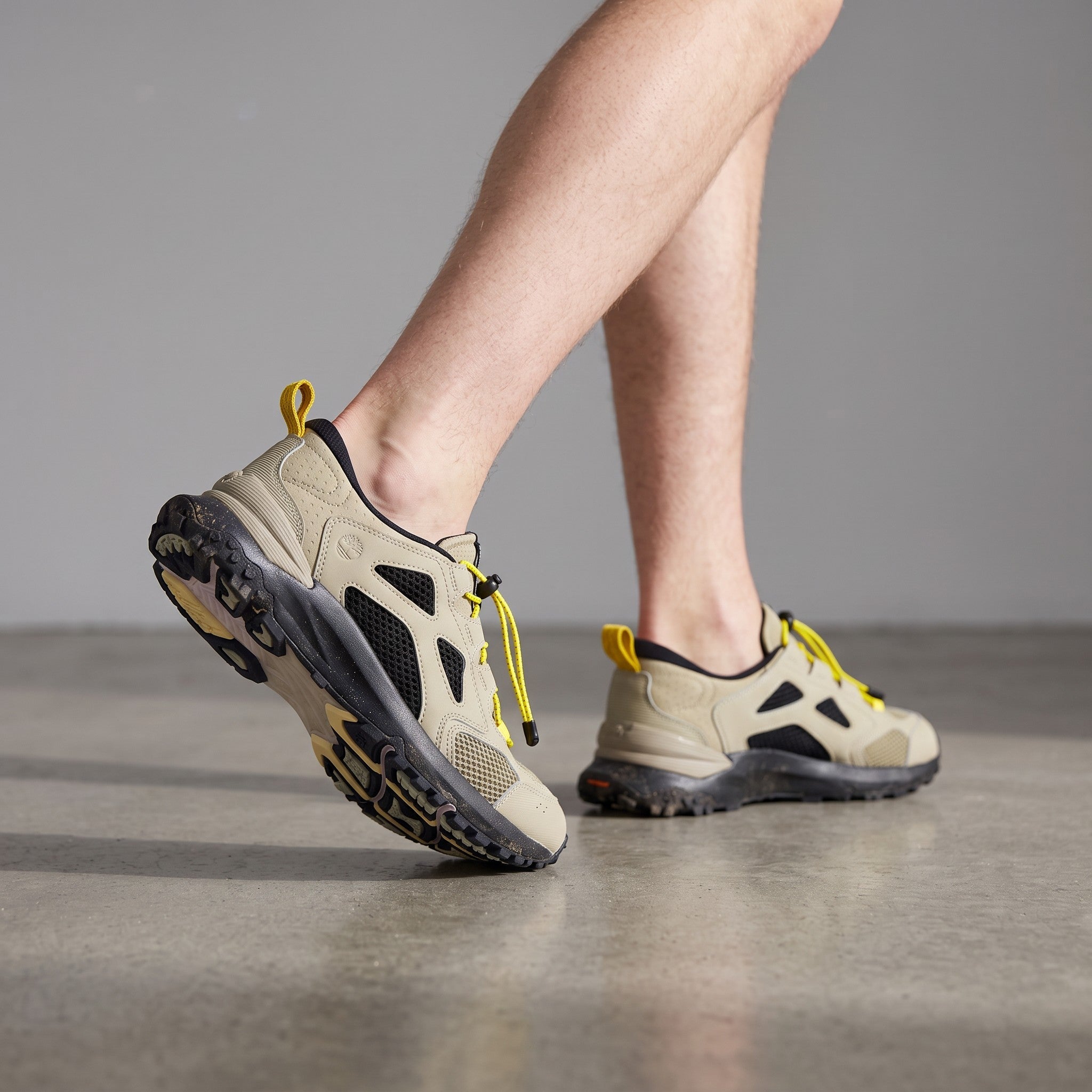 Timberland Motion Access Low – Beige / Black / Yellow 🥾⚡ - MASTERPIECE