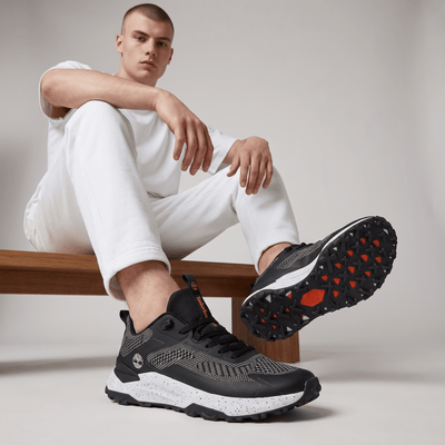 Timberland Trail Running Shoes – Black / White Speckled Sole - MASTERPIECE