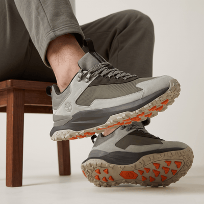 Timberland Trail Running Shoes – Light Grey / Olive - MASTERPIECE